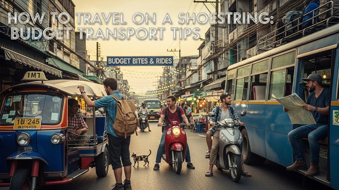 How to Travel on a Shoestring: Budget Transport Tips