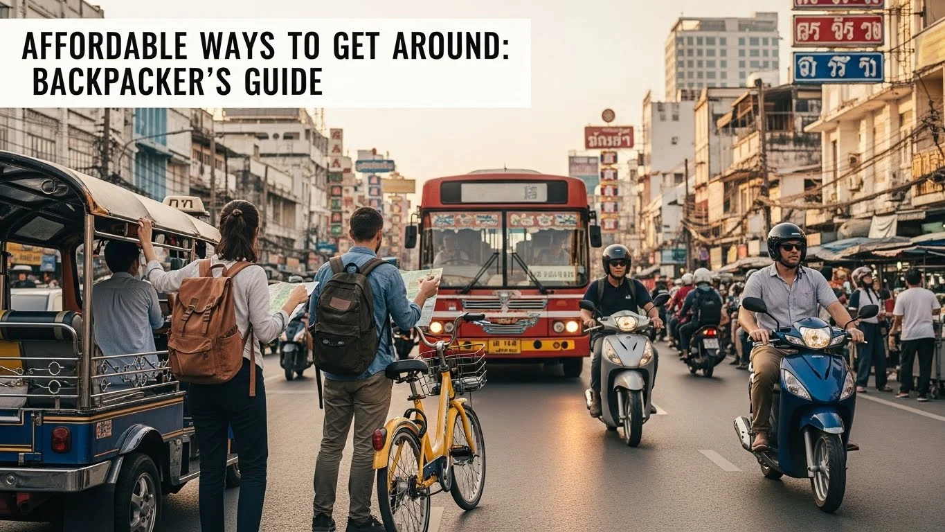 Affordable Ways to Get Around: Backpacker's Guide