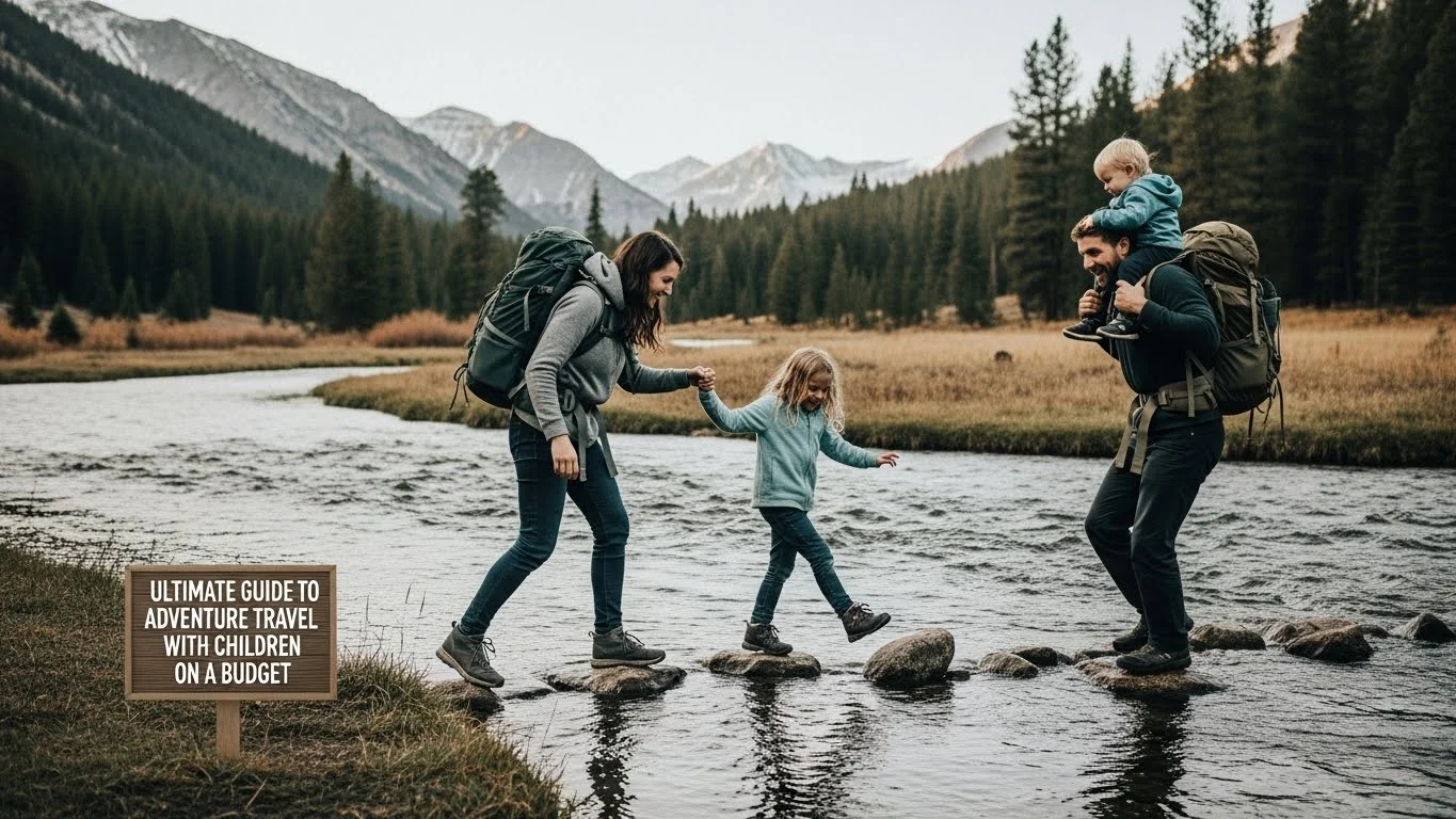 Ultimate Guide to Adventure Travel with Children on a Budget