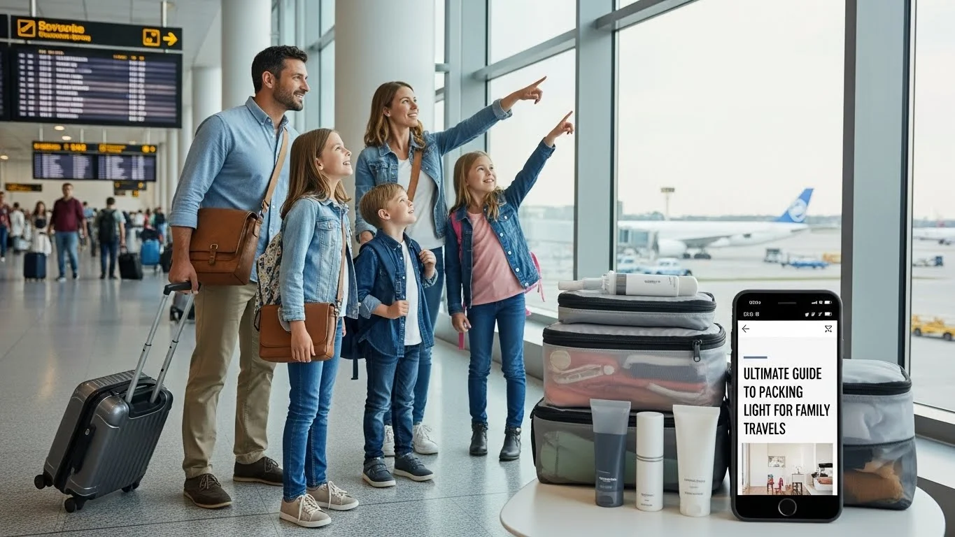 Ultimate Guide to Packing Light for Family Travels