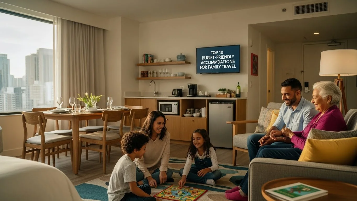 Top 10 Budget-Friendly Accommodations for Family Travel