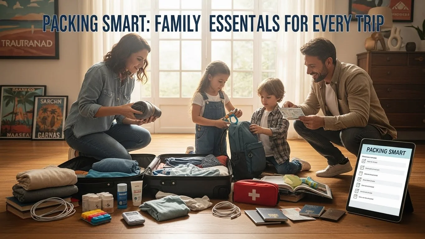 Packing Smart: Family Travel Essentials for Every Trip