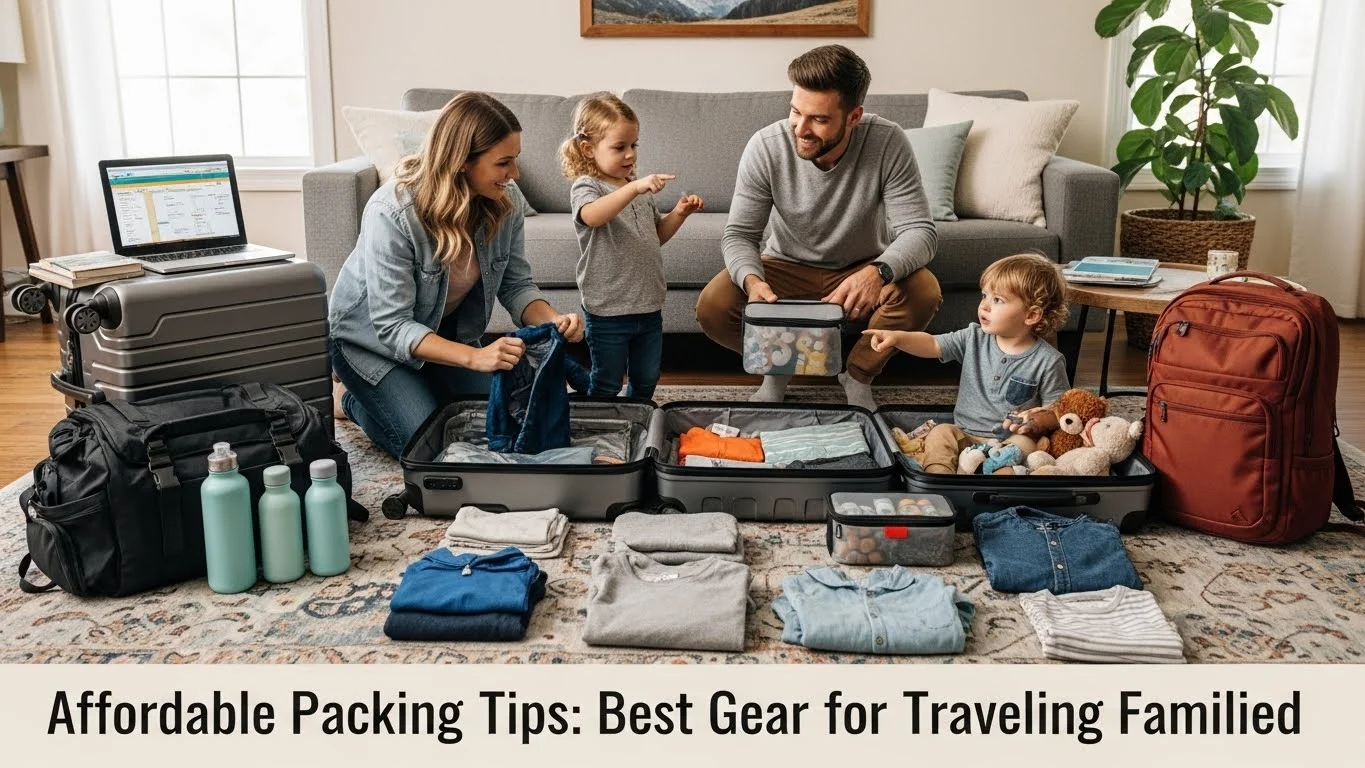 Affordable Packing Tips: Best Gear for Traveling Families