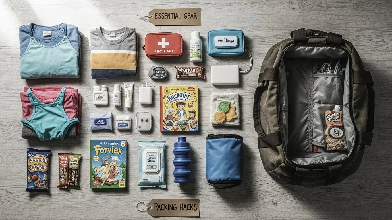 Essential Gear for Affordable Family Travel Packing Hacks