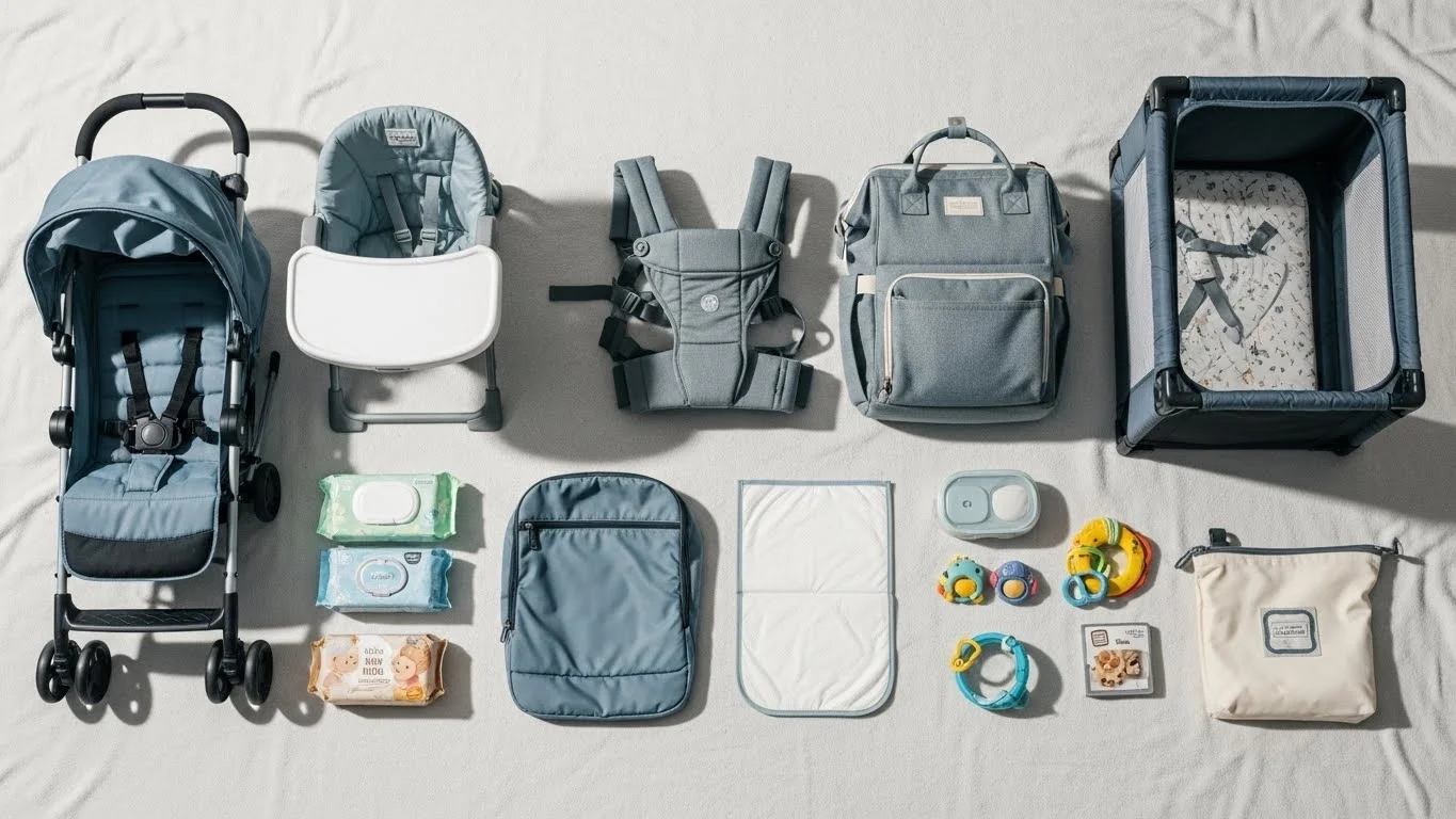 Top 10 Travel Gear Essentials for Infants on a Budget