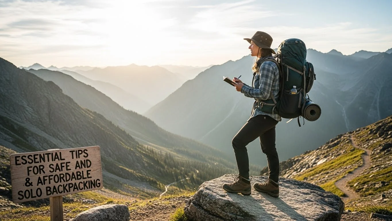 Essential Tips for Safe and Affordable Solo Backpacking