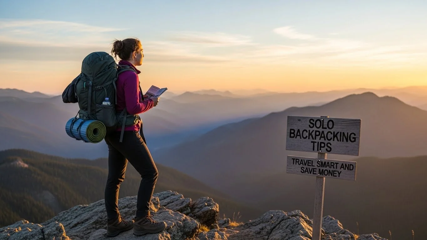 Solo Backpacking Tips: Travel Smart and Save Money