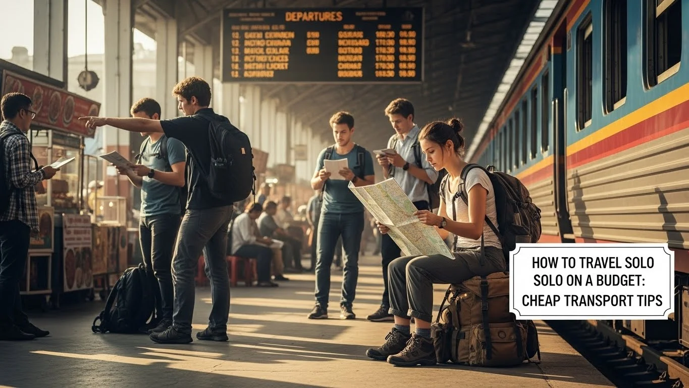 How to Travel Solo on a Budget: Cheap Transport Tips