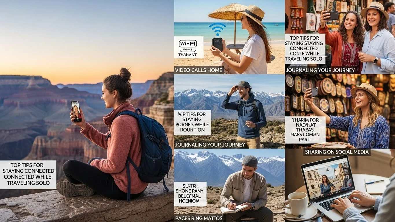 Top Tips for Staying Connected While Traveling Solo
