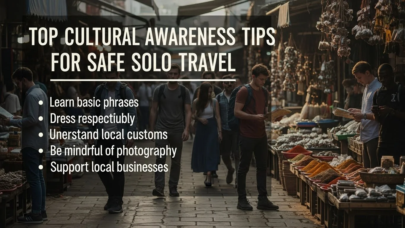 Top Cultural Awareness Tips for Safe Solo Travel