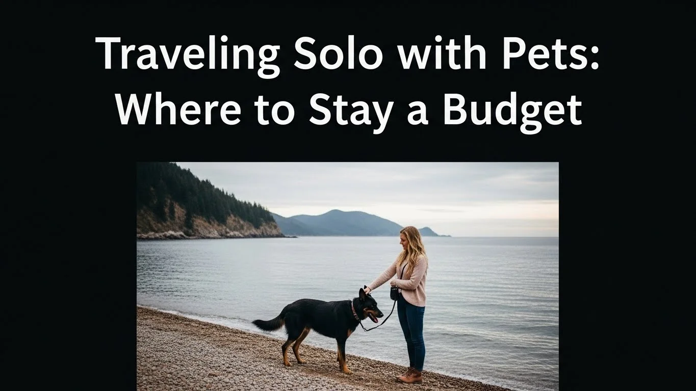 Traveling Solo with Pets: Where to Stay on a Budget