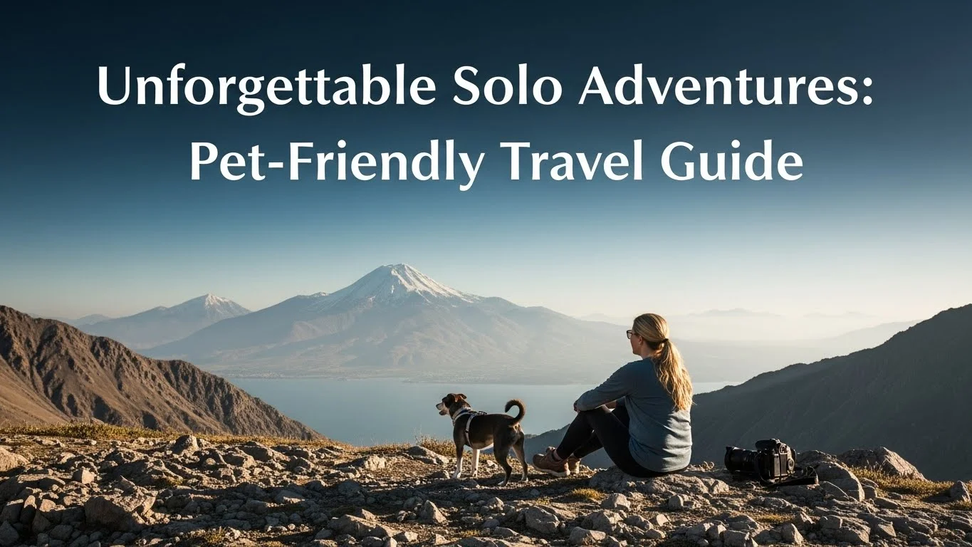 Unforgettable Solo Adventures: Pet-Friendly Travel Guide