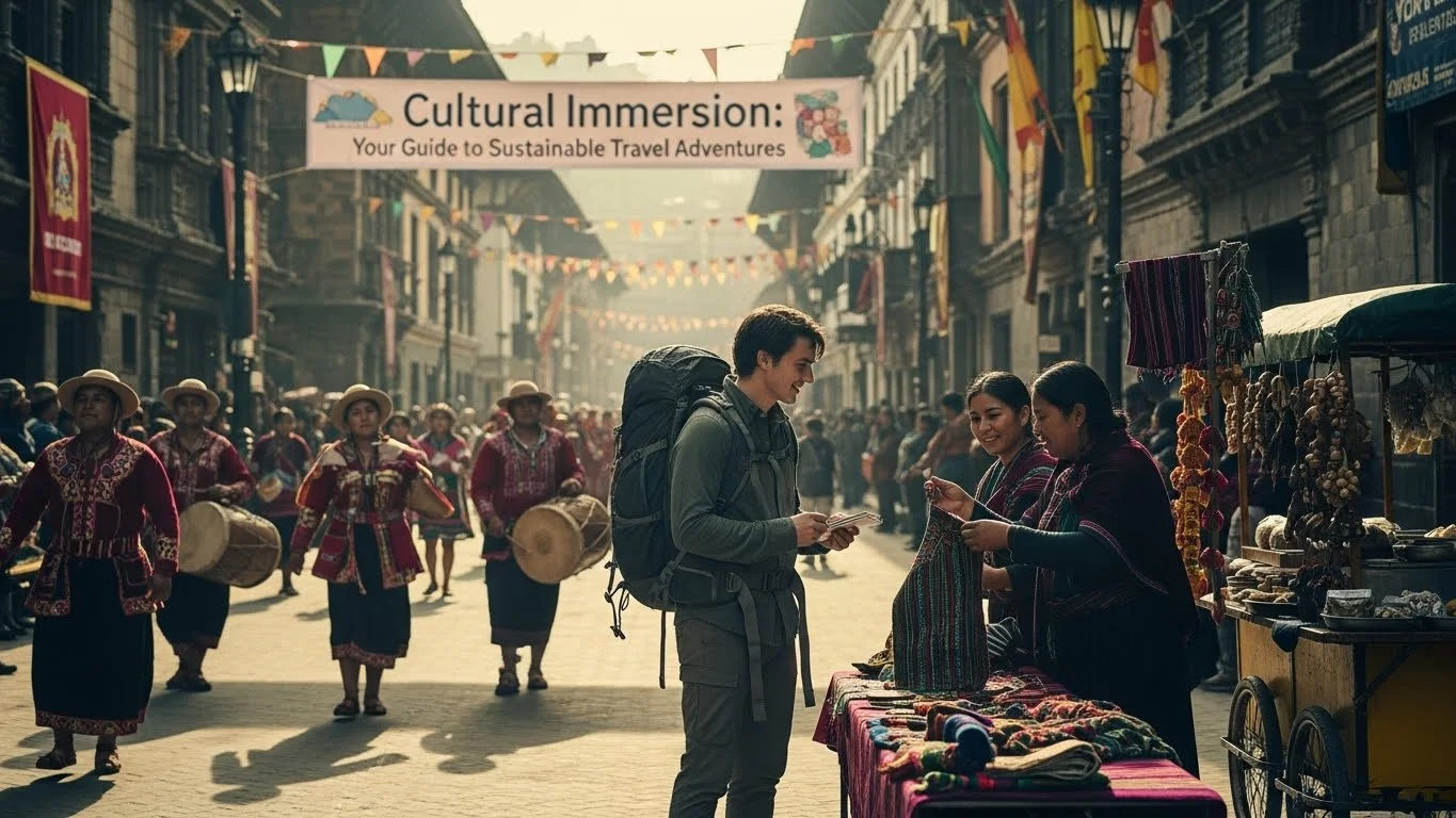 Cultural Immersion: Your Guide to Sustainable Travel Adventures