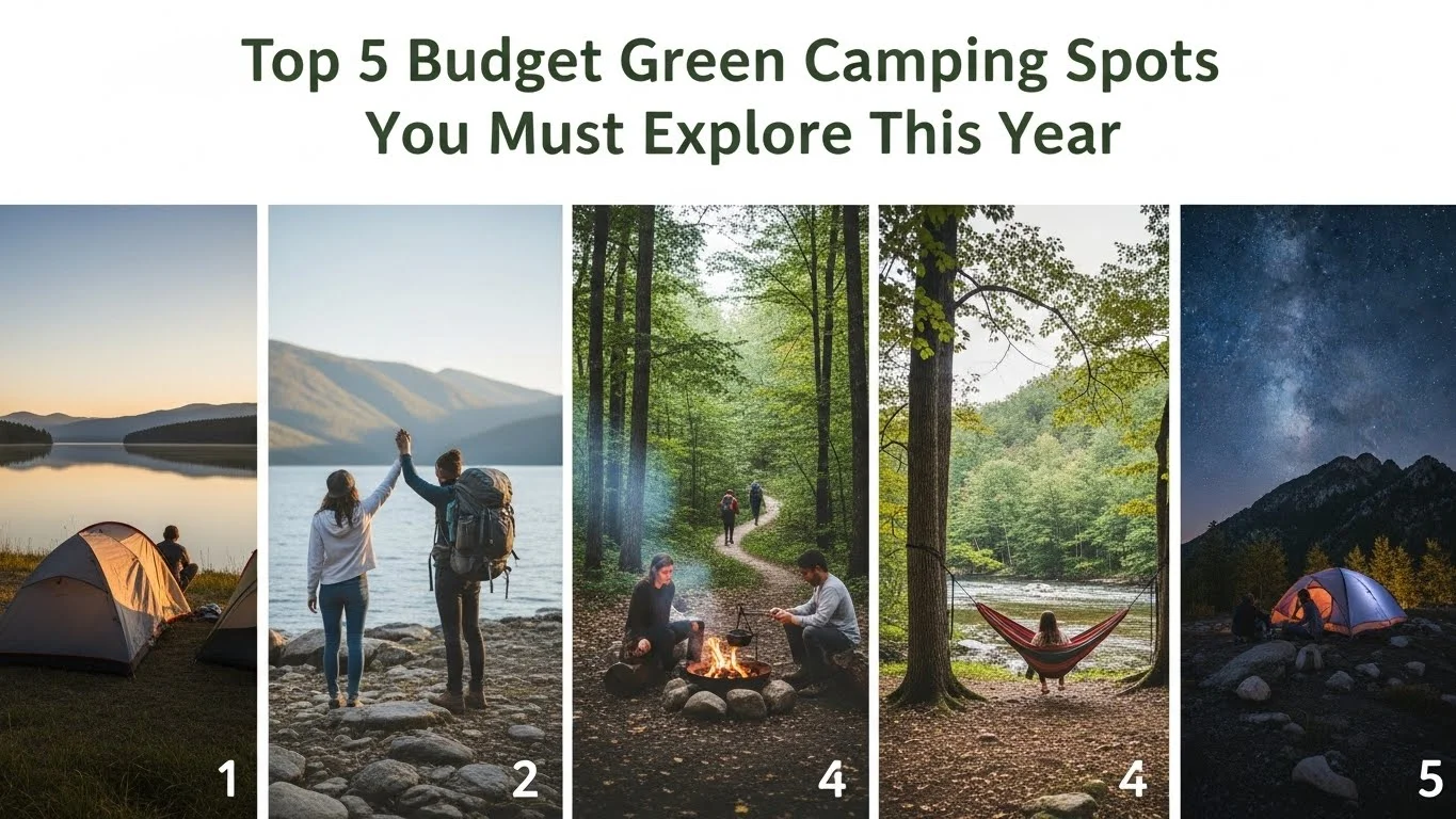 Top 5 Budget Green Camping Spots You Must Explore This Year