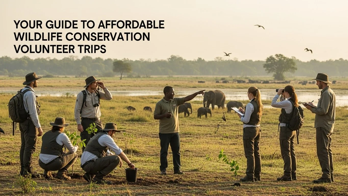 Your Guide to Affordable Wildlife Conservation Volunteer Trips