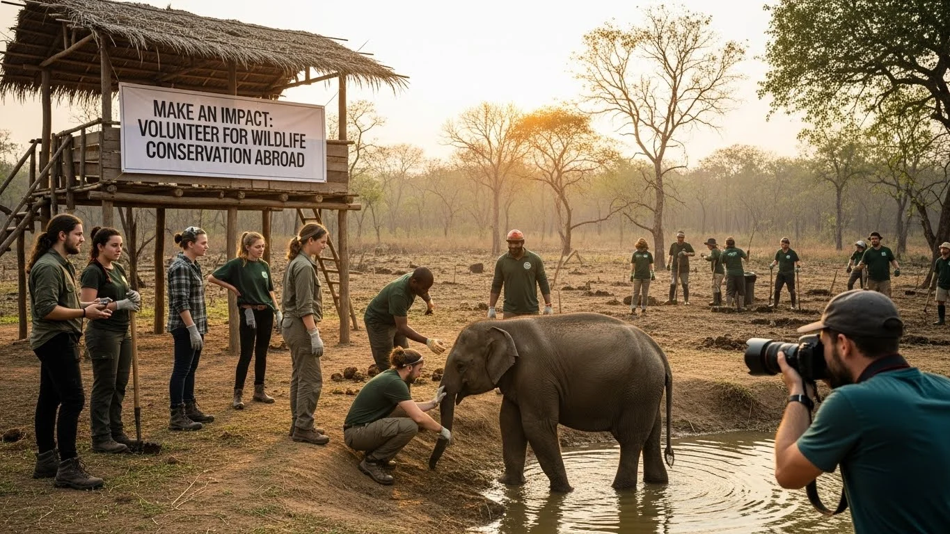 Make an Impact: Volunteer for Wildlife Conservation Abroad
