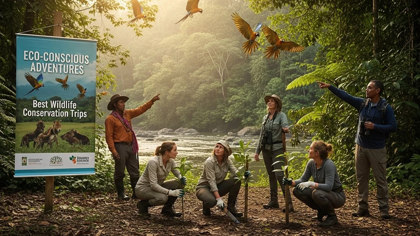 Eco-Conscious Adventures: Best Wildlife Conservation Trips