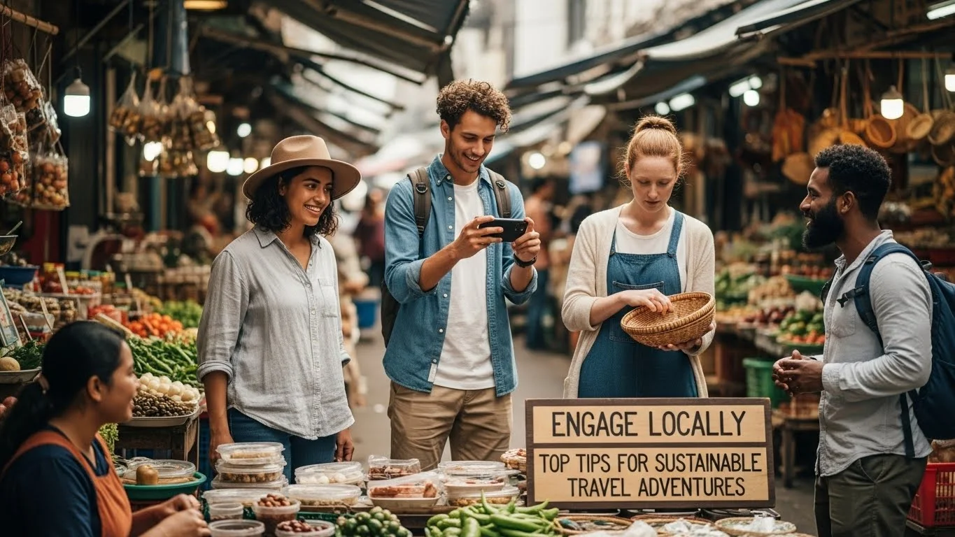 Engage Locally: Top Tips for Sustainable Travel Adventures