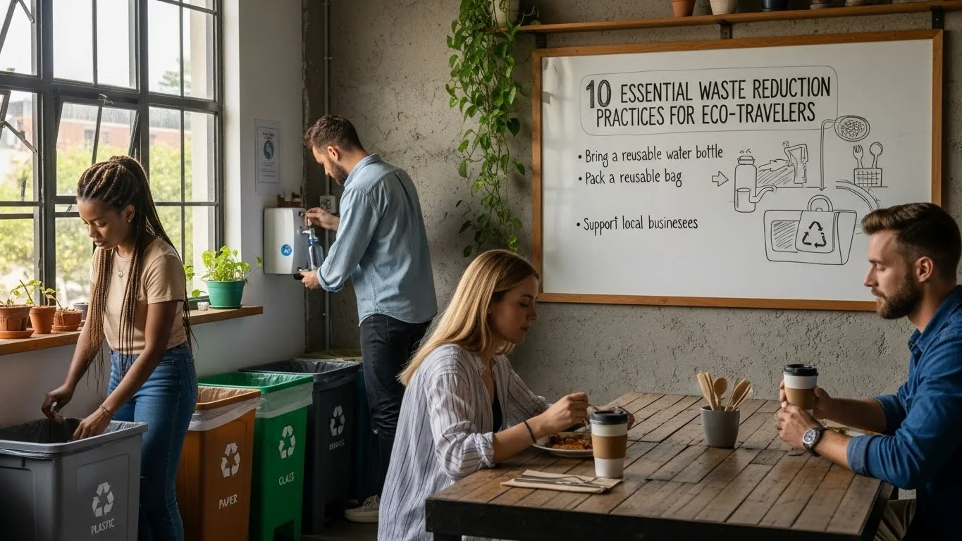 10 Essential Waste Reduction Practices for Eco-Travelers