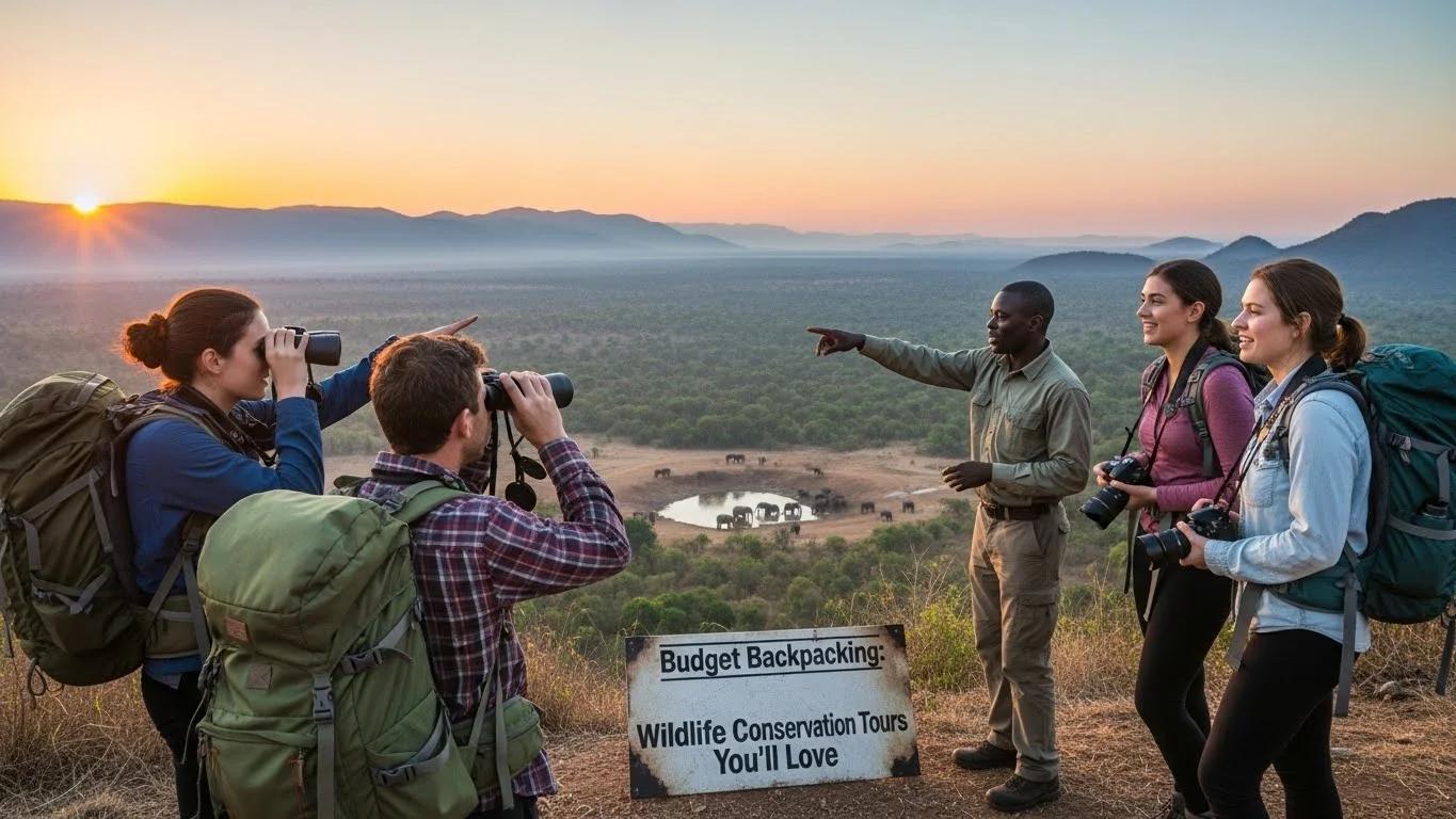 Budget Backpacking: Wildlife Conservation Tours Youu2019ll Love