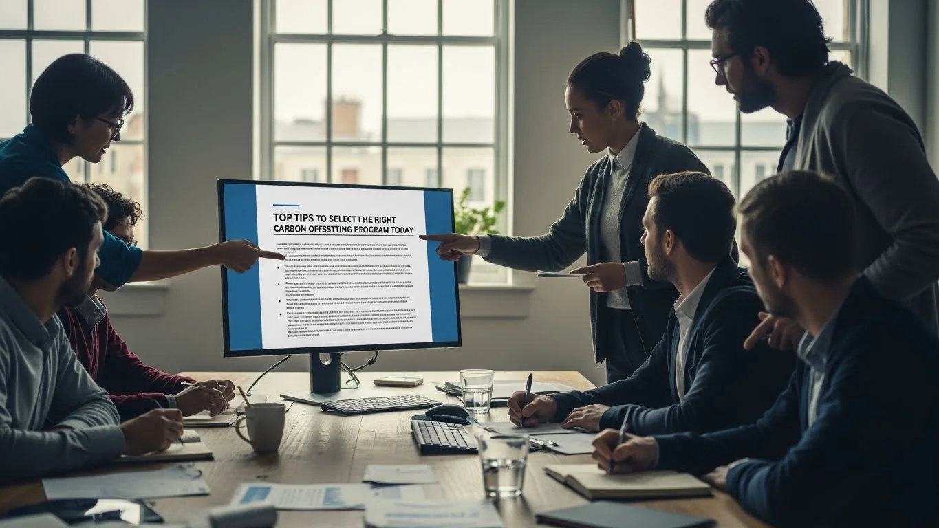 Top Tips to Select the Right Carbon Offsetting Program Today