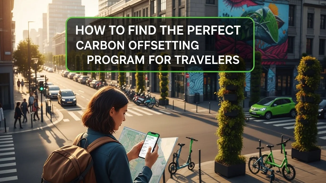 How to Find the Perfect Carbon Offsetting Program for Travelers