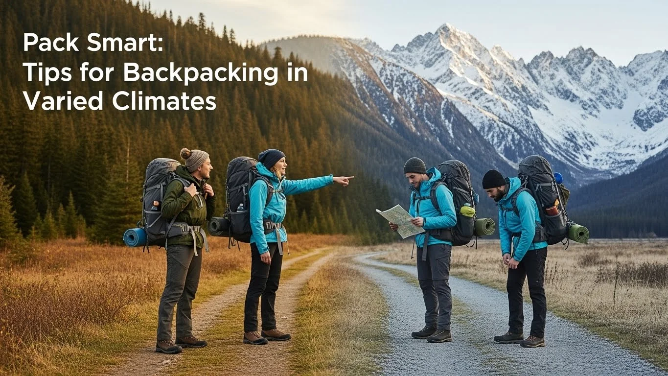 Pack Smart: Tips for Backpacking in Varied Climates