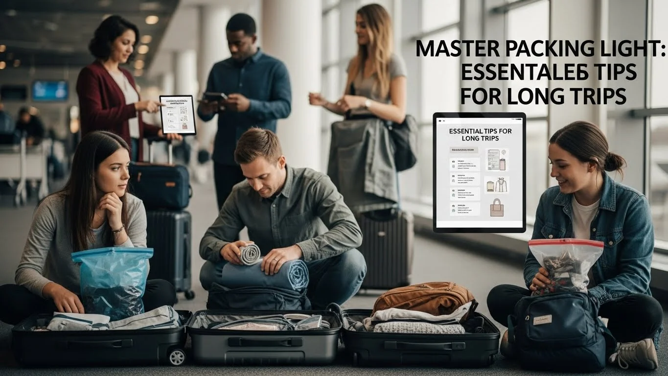 Master Packing Light: Essential Tips for Long Trips