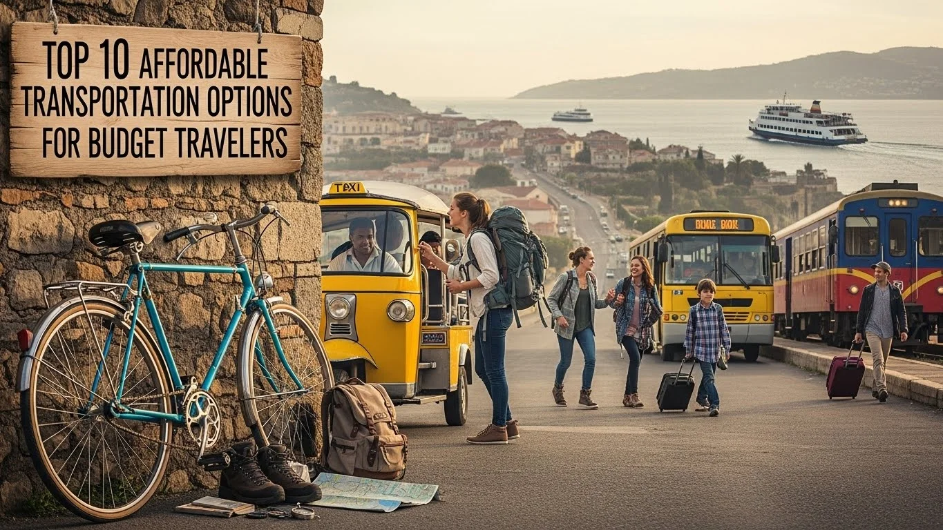 Top 10 Affordable Transportation Options for Budget Travelers
