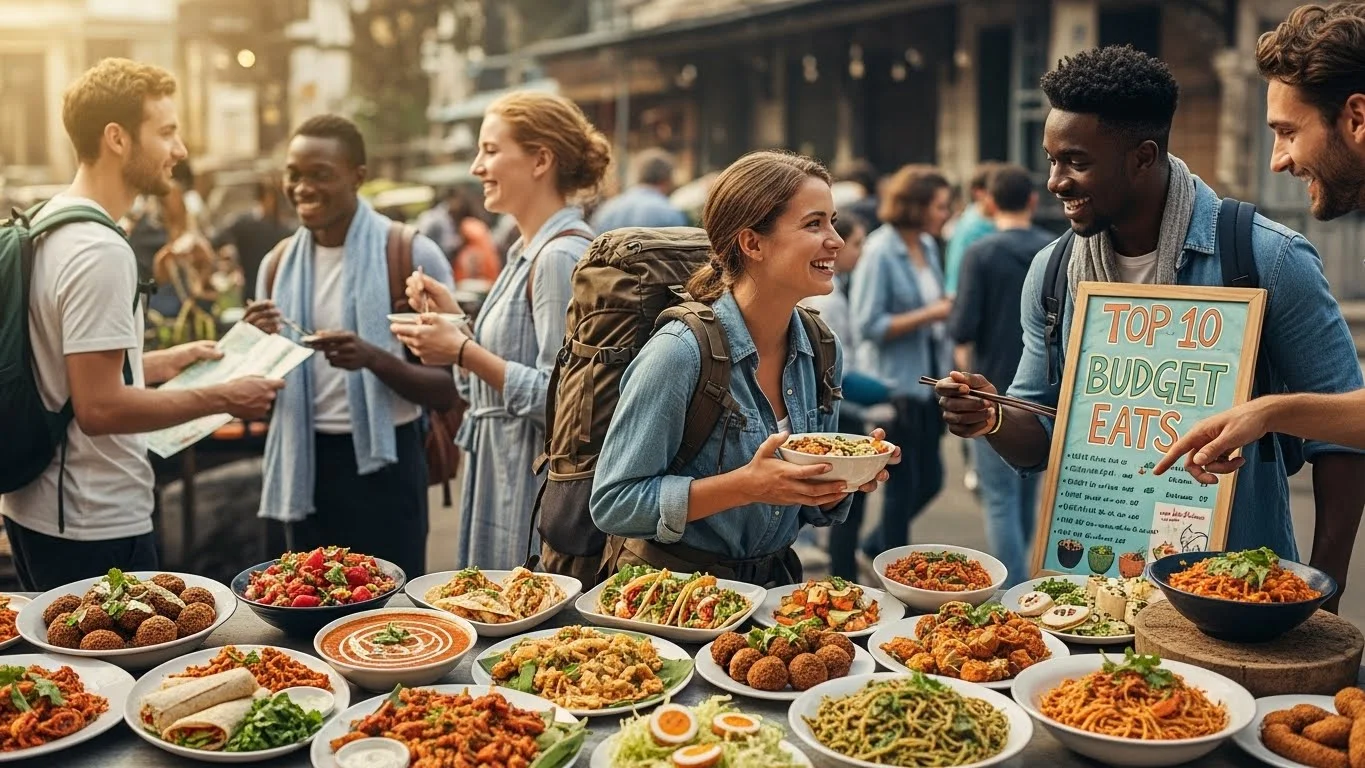 Top 10 Budget Eats for Backpackers Around the World