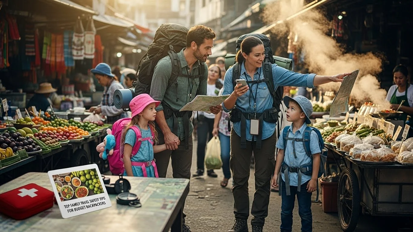 Top Family Travel Safety Tips for Budget Backpackers