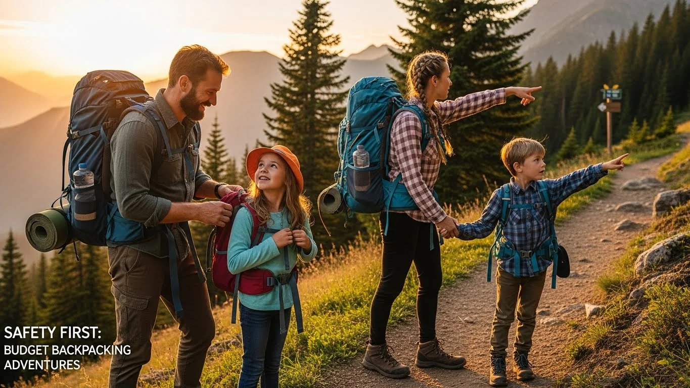Family Travel Safety: How to Backpack on a Budget Safely