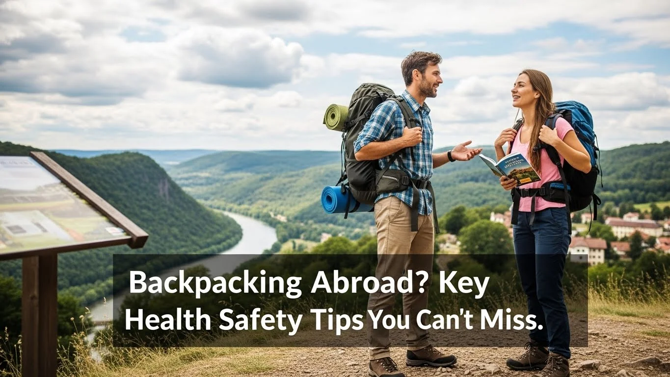Backpacking Abroad? Key Health Safety Tips You Can't Miss