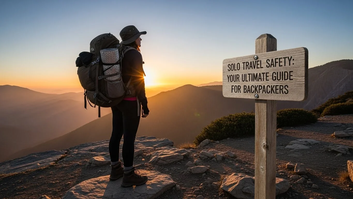 Solo Travel Safety: Your Ultimate Guide for Backpackers