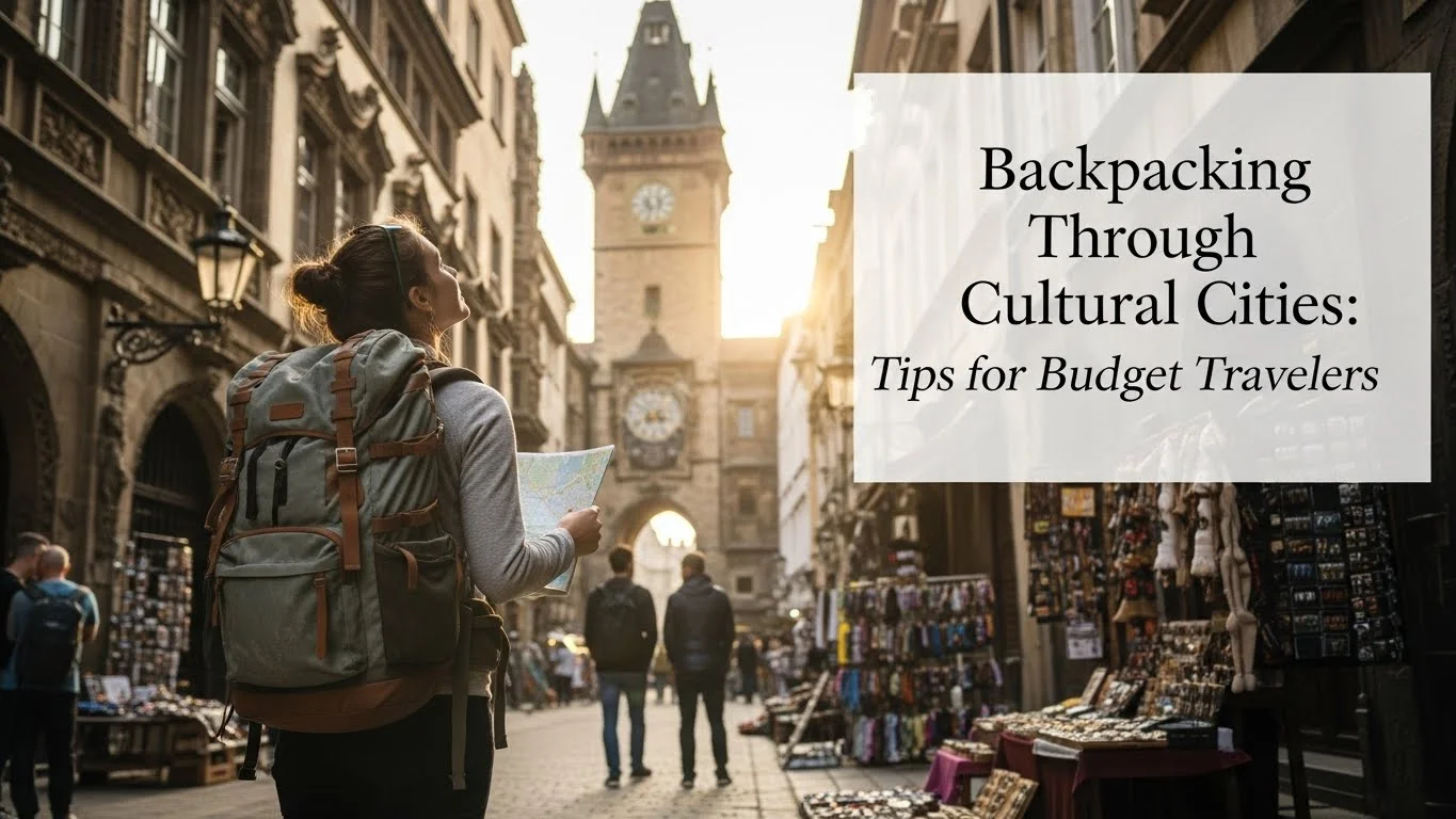 Backpacking Through Cultural Cities: Tips for Budget Travelers