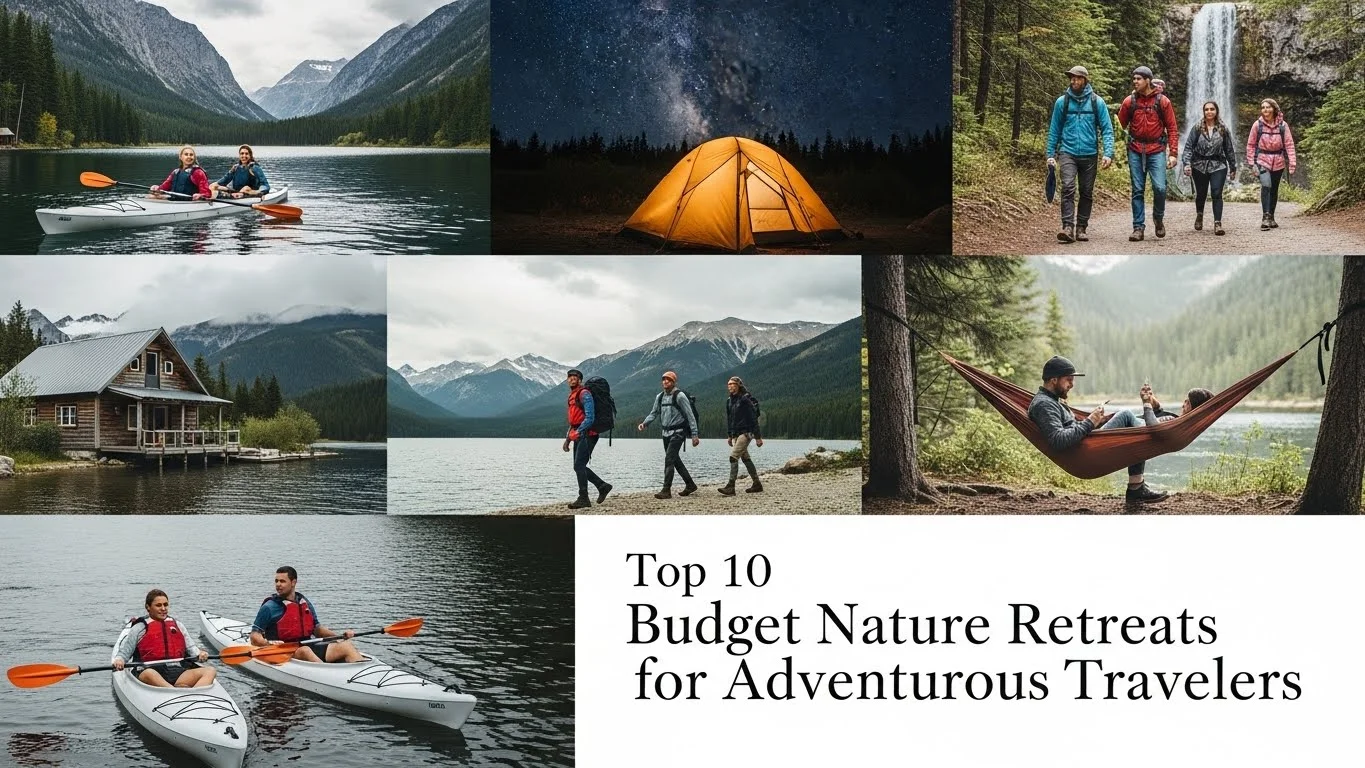 Top 10 Budget Nature Retreats for Adventurous Travelers