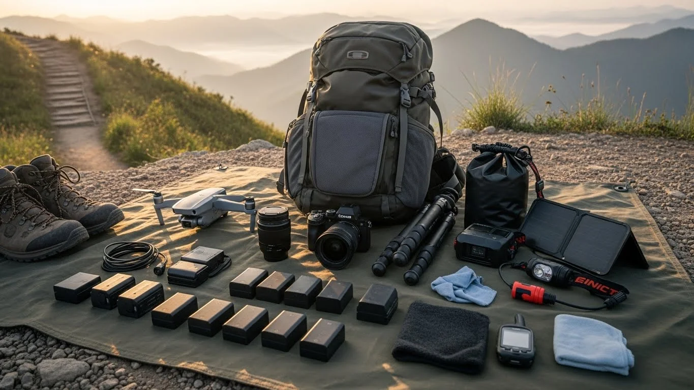 Essential Camera Gear for Backpacking Adventures