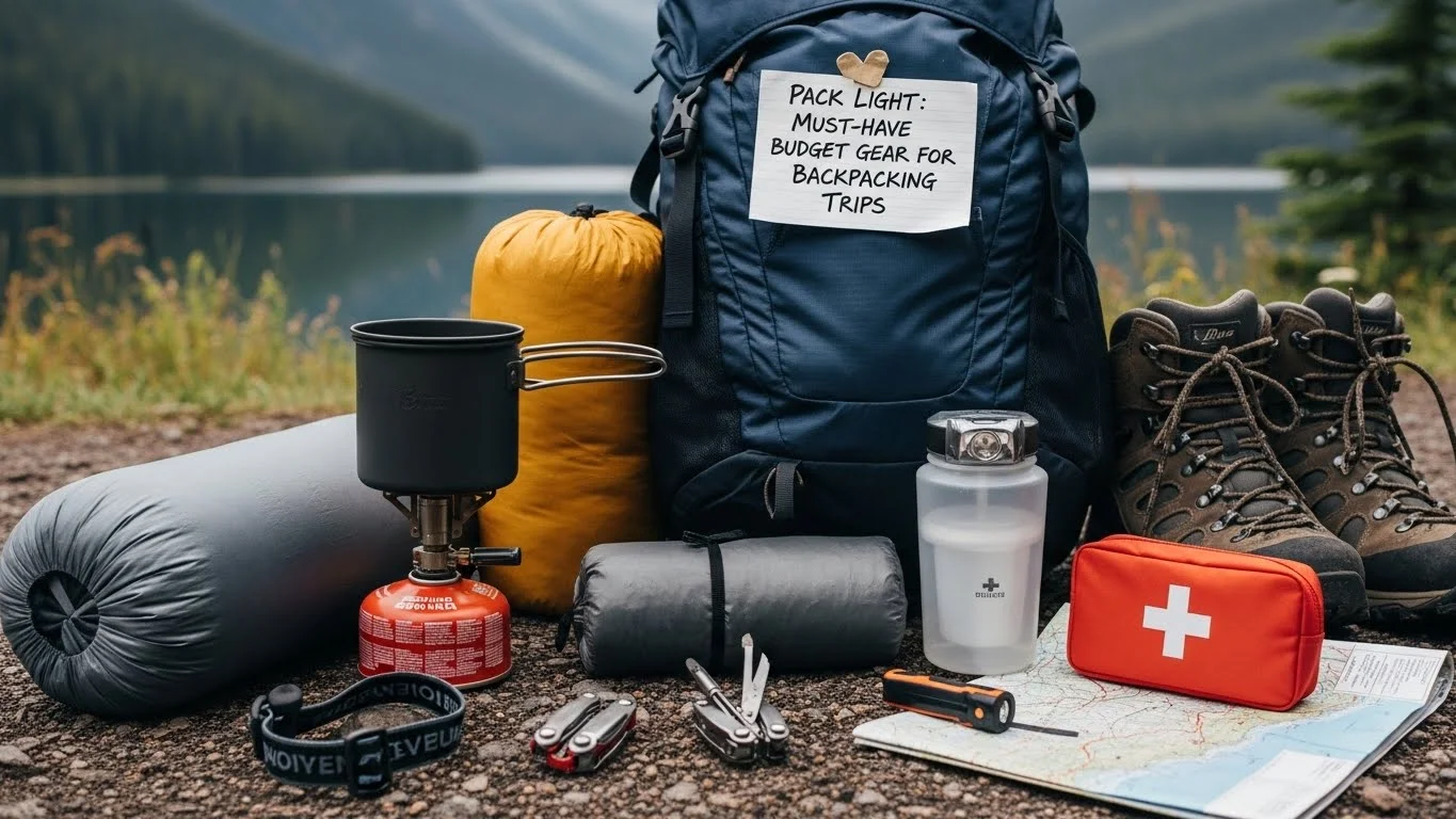 Pack Light: Must-Have Budget Gear for Backpacking Trips