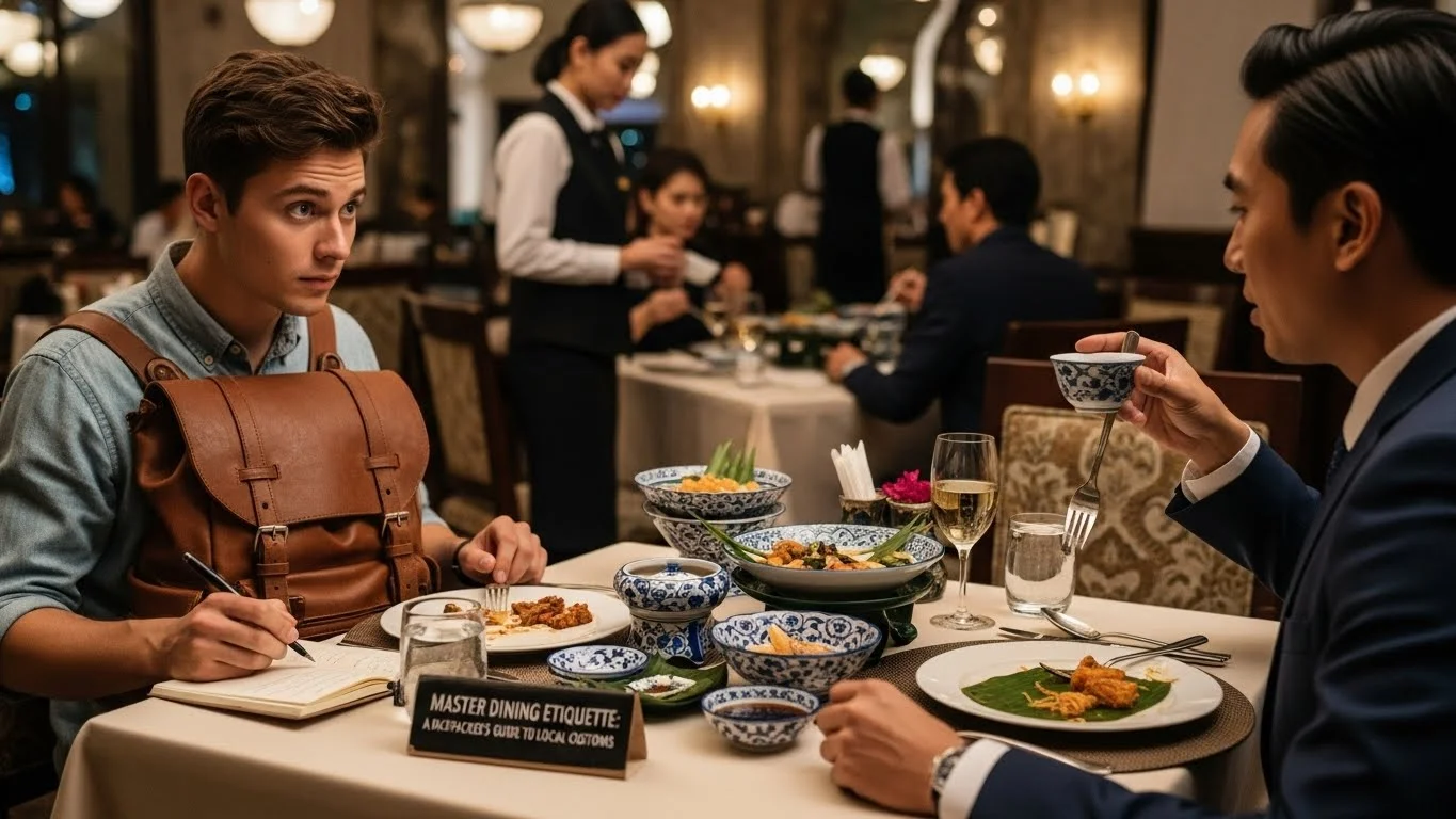 Master Dining Etiquette: A Backpacker's Guide to Local Customs