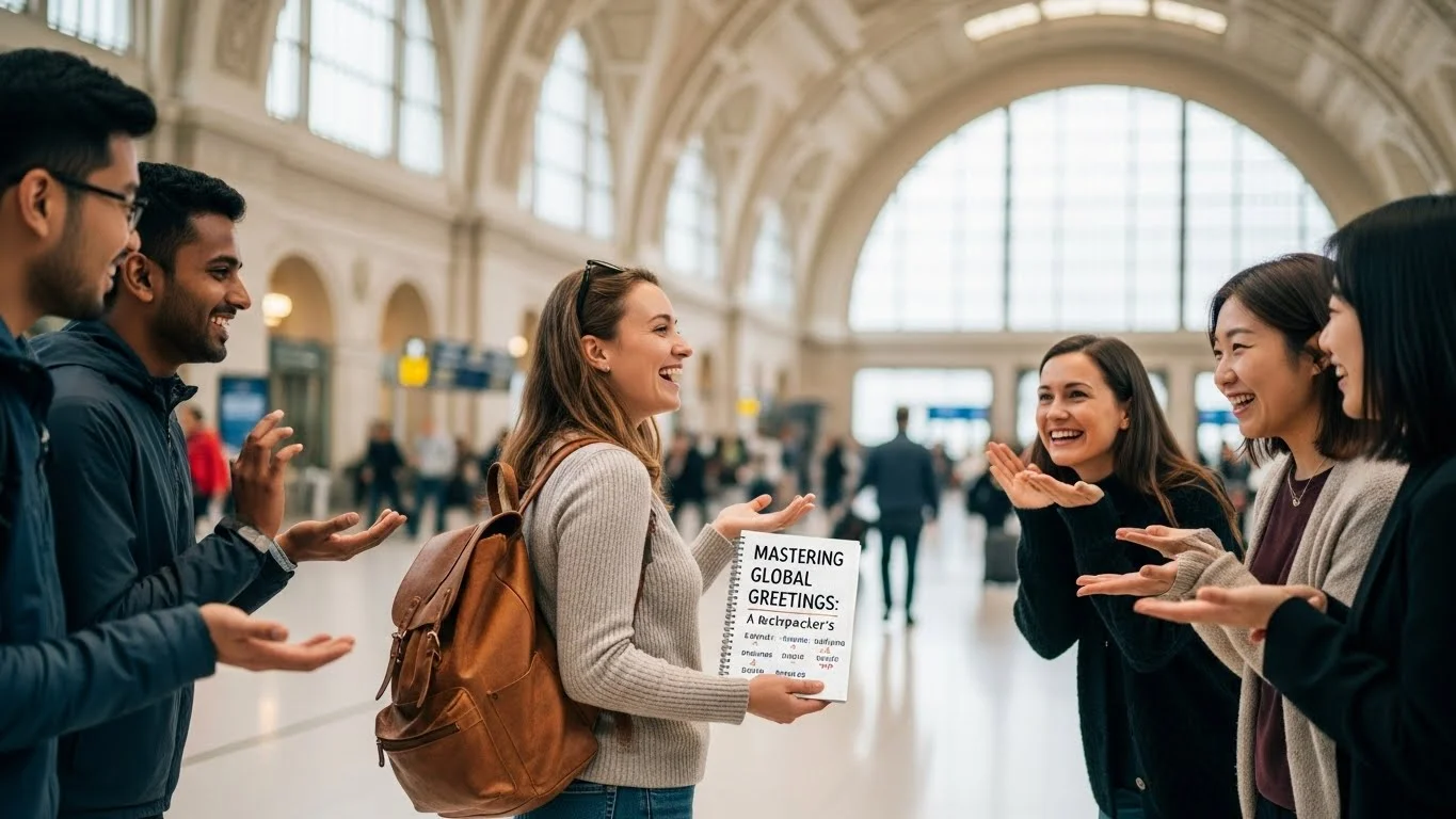 Mastering Global Greetings: A Backpacker's Guide