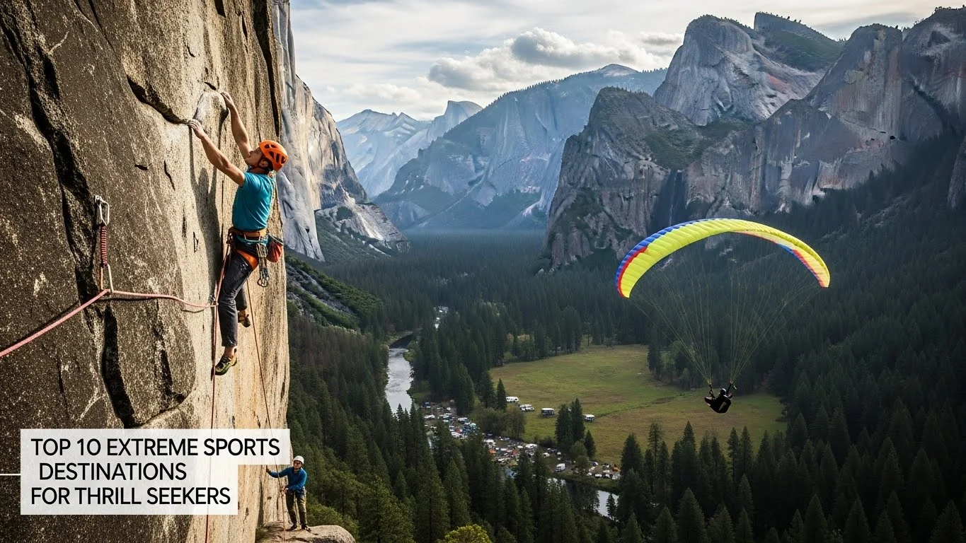 Top 10 Extreme Sports Destinations for Thrill Seekers