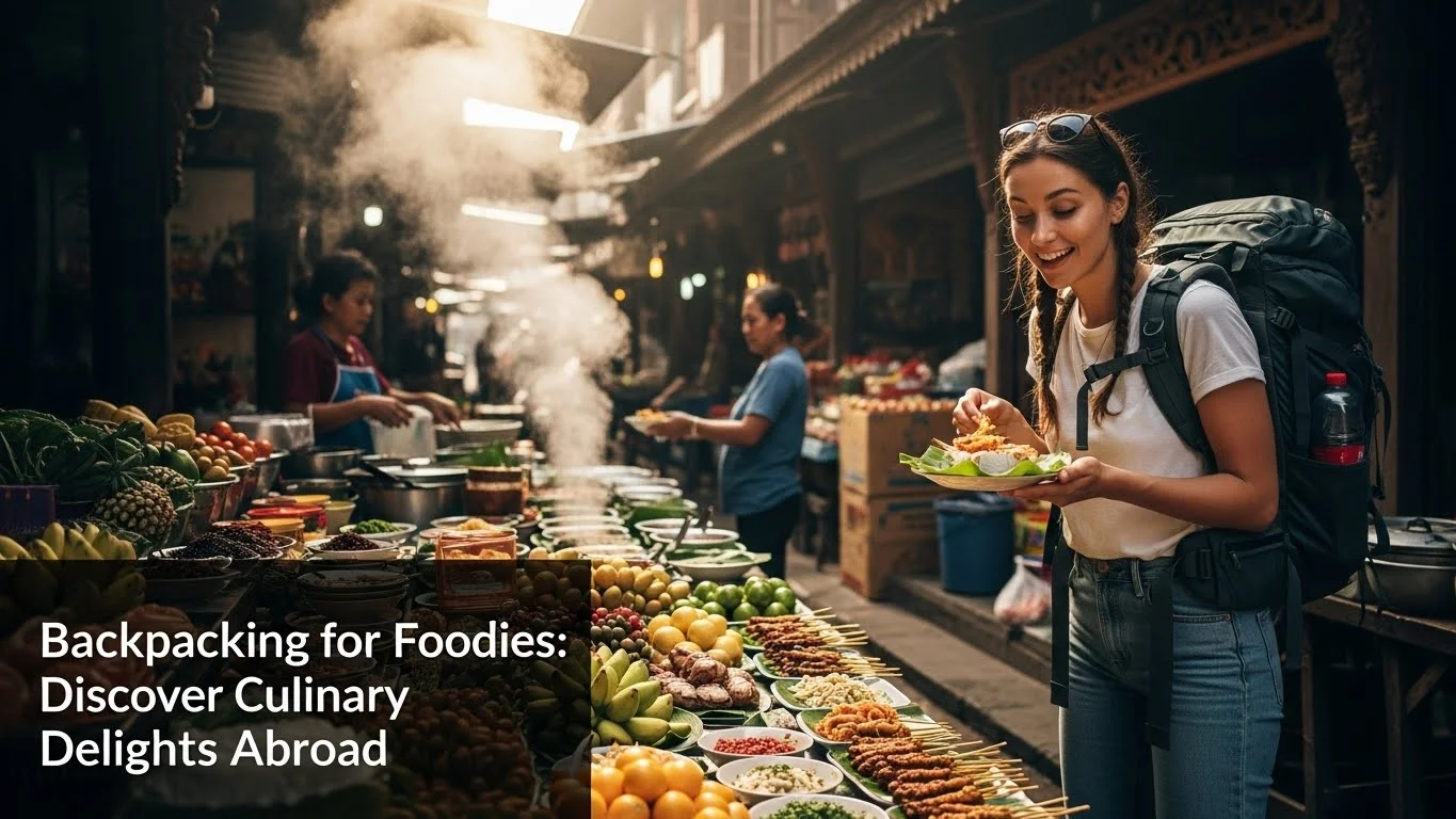 Backpacking for Foodies: Discover Culinary Delights Abroad