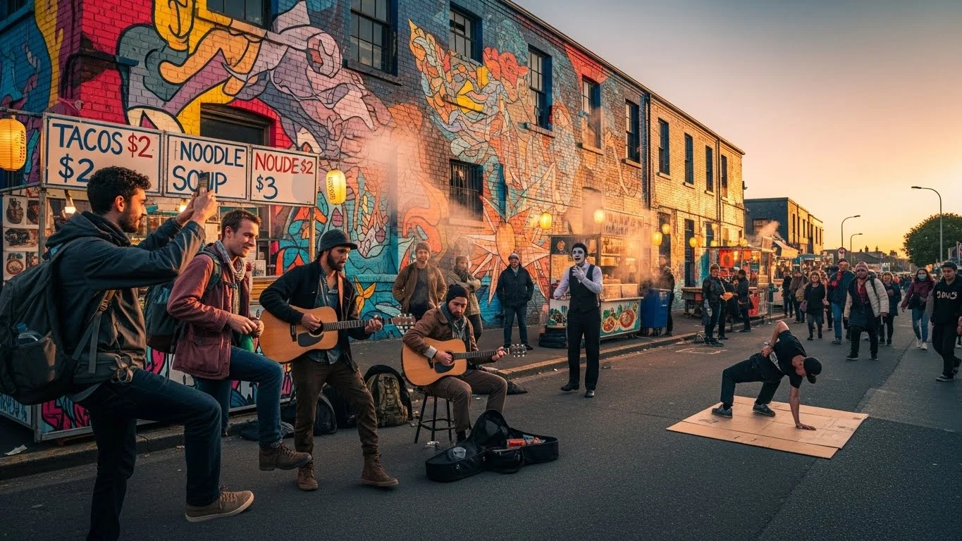 Uncover Vibrant Art and Music Scenes on a Budget Trip