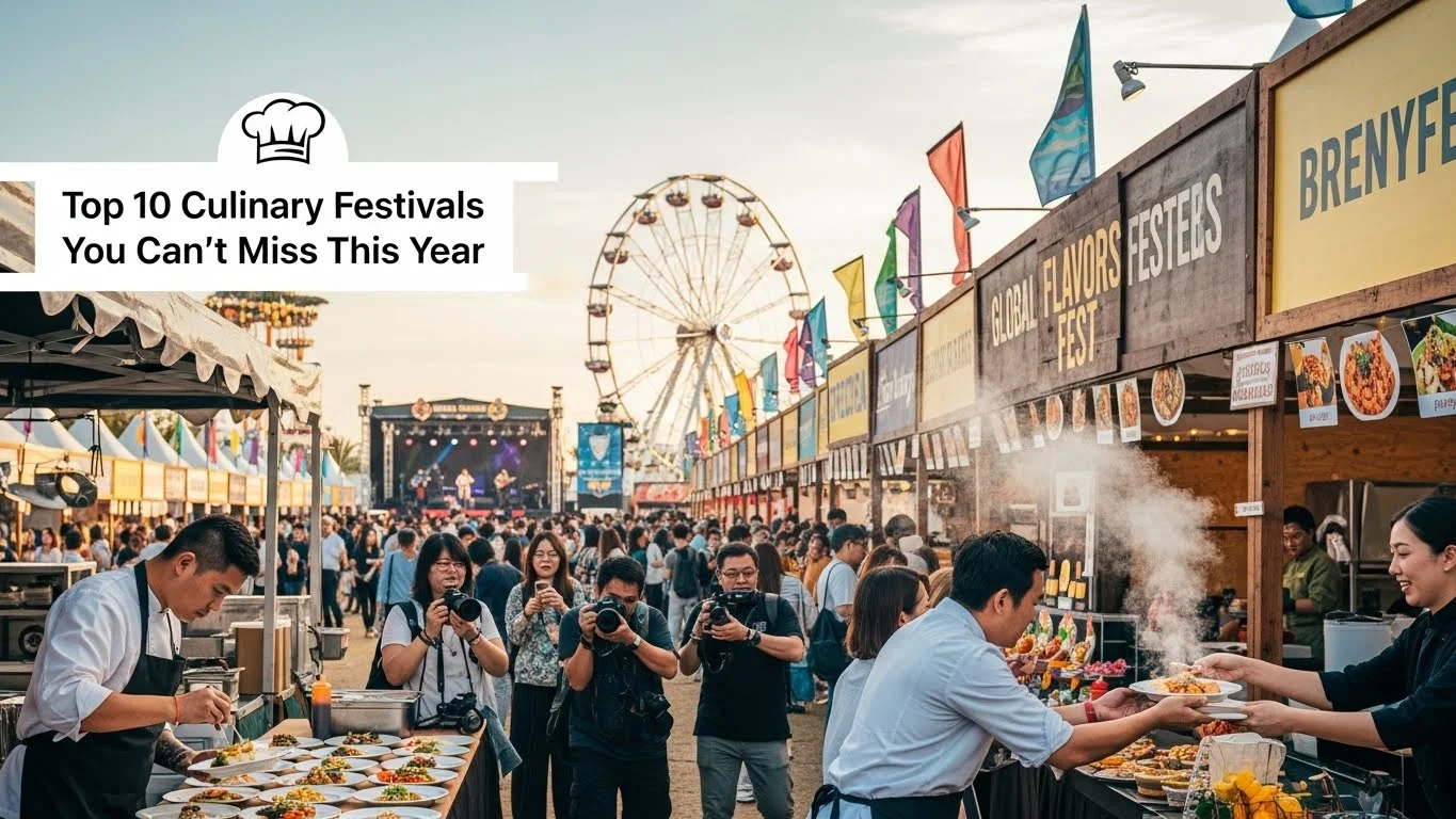 Top 10 Culinary Festivals You Can't Miss This Year
