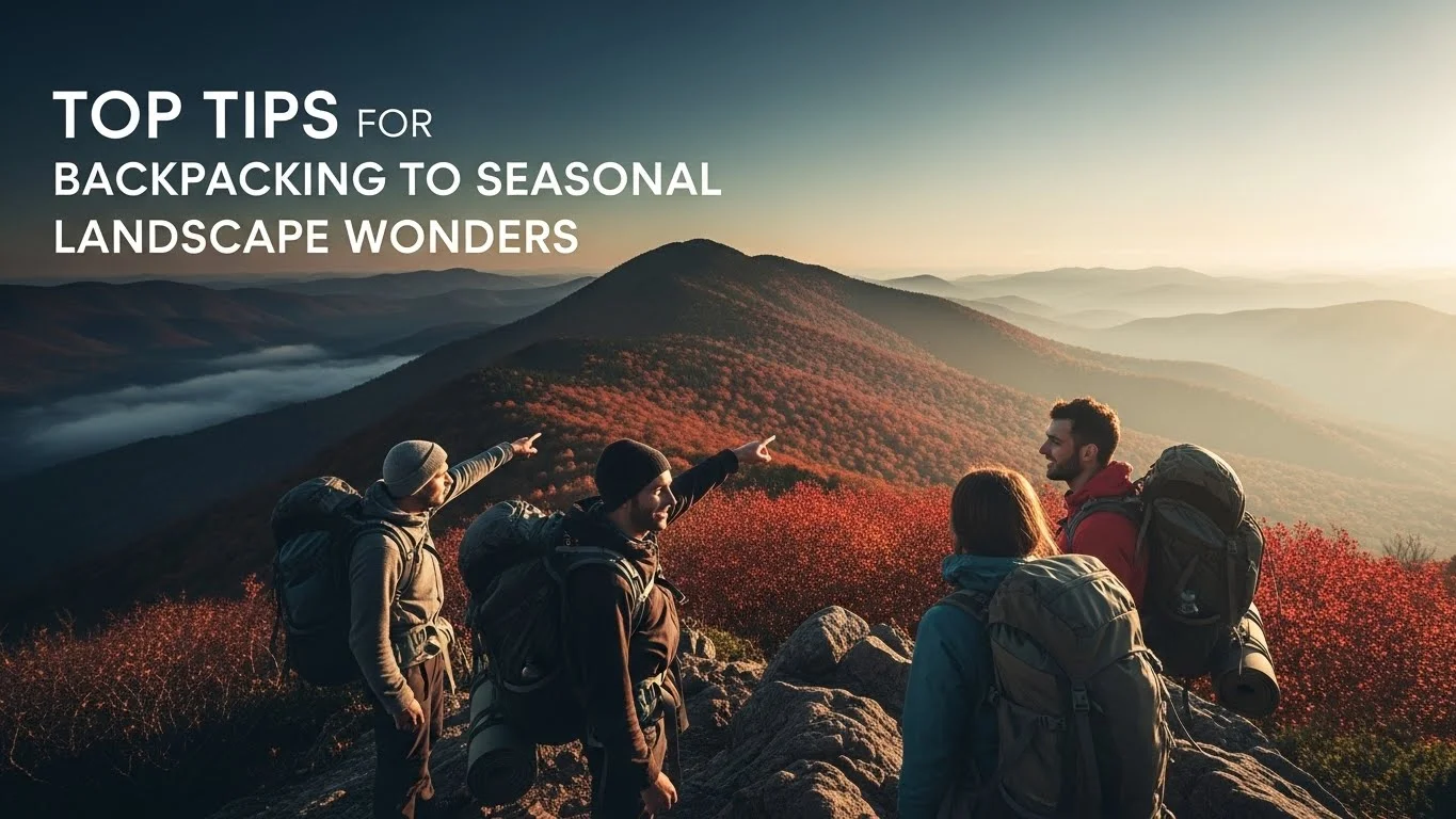 Top Tips for Backpacking to Seasonal Landscape Wonders