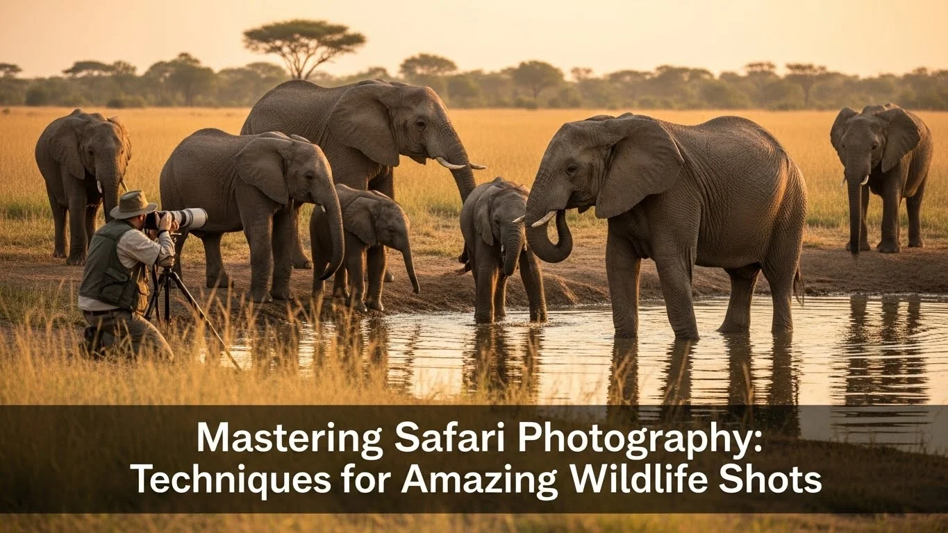 Mastering Safari Photography: Techniques for Amazing Wildlife Shots