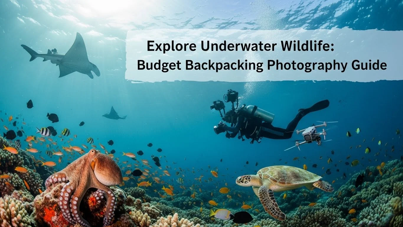 Explore Underwater Wildlife: Budget Backpacking Photography Guide