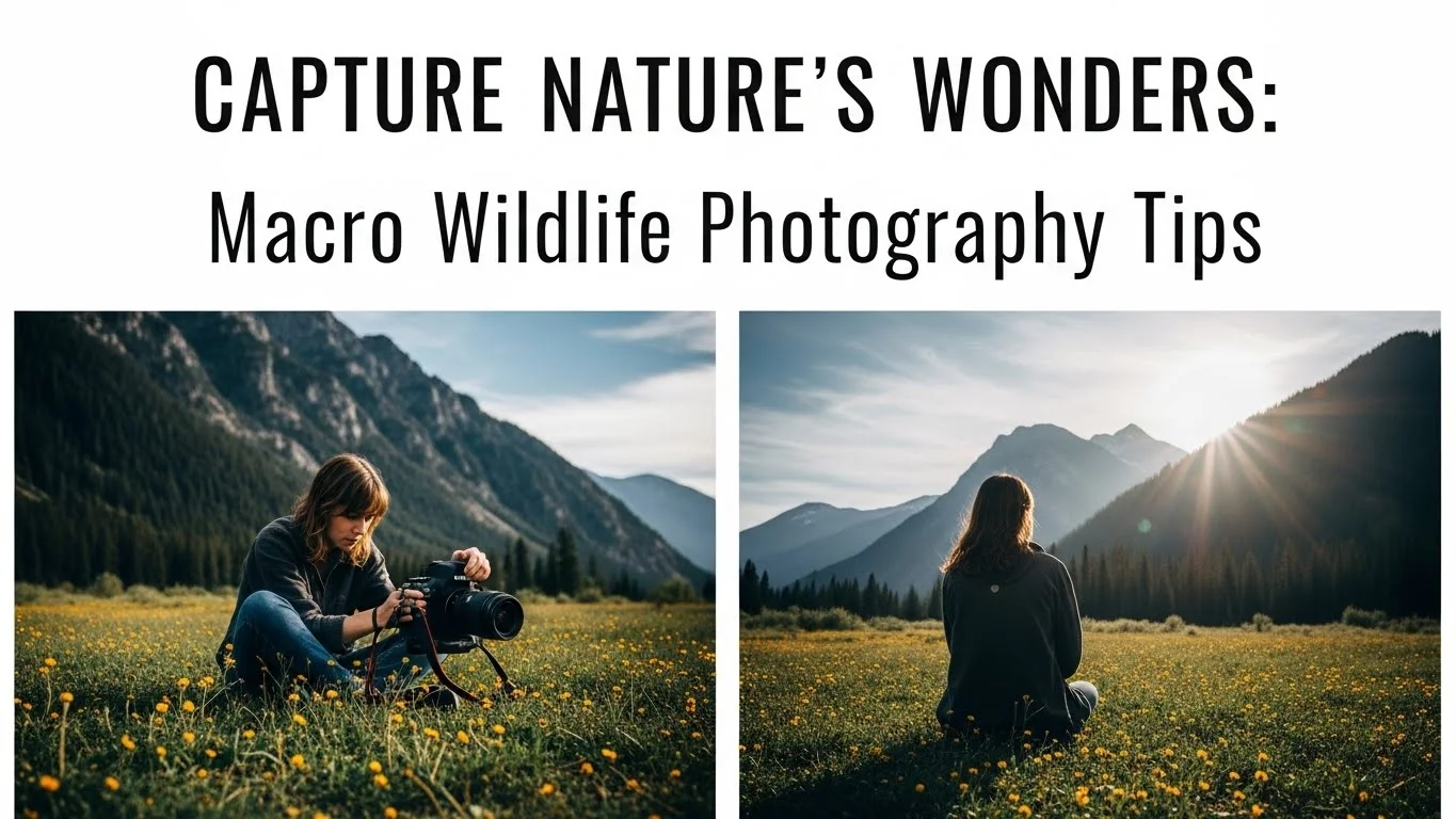 Capture Nature's Wonders: Macro Wildlife Photography Tips