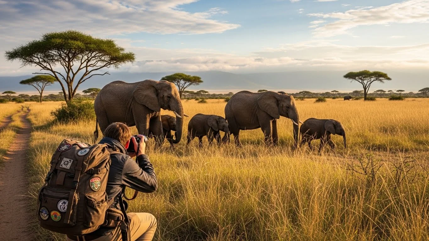 Wildlife Wonders: Budget Backpacking for Conservation Shots