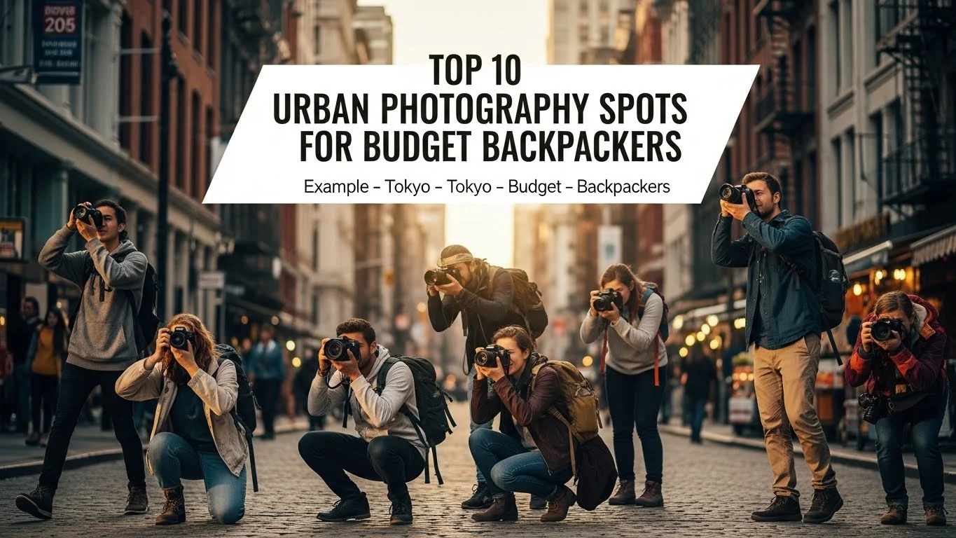 Top 10 Urban Photography Spots for Budget Backpackers